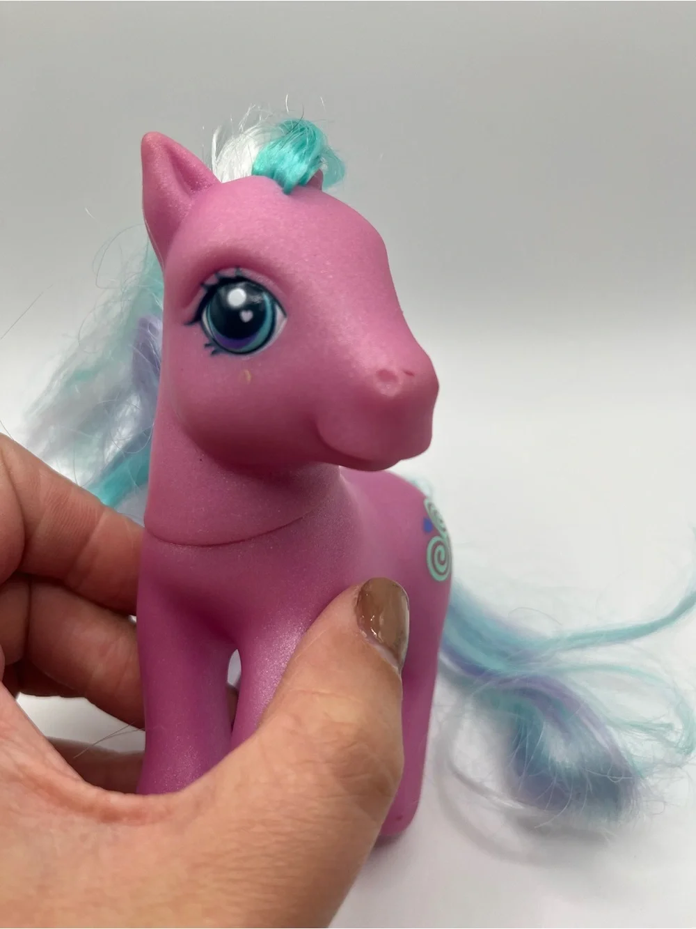 VTG G3 My Little Pony Toola-Roola Shimmery Brushable Hair Figure